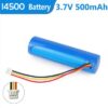 סוללה ICR14500 ליתיום בהספק 800mAh סוללה מתאימה ל : דיספנסרים , תאורה , צעצועים, ספקי כוח, מיקרופונים, מכשירי רדיו, בקרי משחק, מצביעי לייזר, ומכשירים אלקטרוניים שונים הדורשים סוללות 14500 סוללה ICR14500 ליתיום בהספק 800mAh