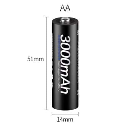 AA-3000MAH-סוללת-אצבע AA-3000MAH-סוללת-אצבע