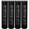 רביעיית סוללות נטענות פנסוניק Panasonic Eneloop Pro AAA