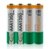 רביעיית סוללות נטענות AAA עוצמתיות במיוחד 1350mAh מבית BTY