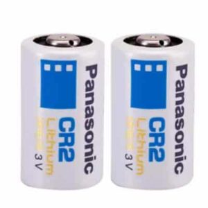 זוג סוללות CR2 Panasonic מסוג ליתיום  3V 800mAh