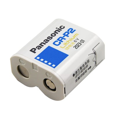 סוללה מקורית פנסוניק ליתיום CR-P2 Panasonic 6V CRP2