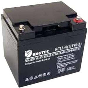 מצבר 12V פריקה עמוקה 40Ah מתאים לאל פסק ומערכות סולאריות ,Deep Cycle Battery 40AH