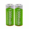 זוג סוללות נטענות 26650 ליתיום יצרן OKOMAN הספק 8800mAh 2 יחידות סוללות מתאימות ל : פנסים , תאורה , צעצועים, ספקי כוח, מיקרופונים, מכשירי רדיו, בקרי משחק, מצביעי לייזר, ומכשירים אלקטרוניים שונים הדורשים סוללות 26650 זוג סוללות נטענות 26650 ליתיום יצרן OKOMAN הספק 8800mAh