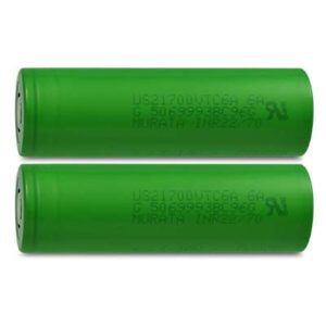זוג סוללות ליתיום יון 21700  סוני US21700VTC6A Flat Head