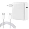 מטען חליפי למקבוק פרו 16 אינץ' שנת 2019 Apple type C 87W