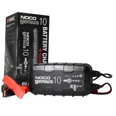 מטען מצברים Noco Genius10EU מבית נוקו האמריקאי בטכנולוגית UltraSafe Smart Charg