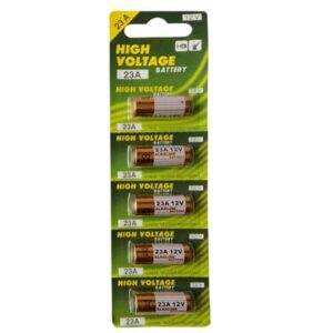 חמישית סוללות אלקליין 12 וולט 12V עוצמתיות דגם 23A