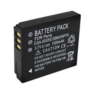 סוללה חליפית למצלמה פנסוניק Battery Panasonic CGA-S005 CGA-005 CGA-S005E
