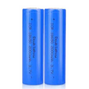 זוג סוללות ליתיום 18650 נטענות דגם Energy Battery 35A 18650 2000mAh