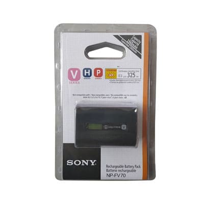 סוללה מקורית למצלמות סוני Sony Battery NPFV70, NP-FV70 InfoLithium V Series