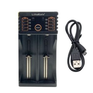 מטען לסוללות ליתיום 18650 דרך שקע USB