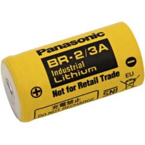 סוללת ליתיום תעשייתית תוצרת פנסוניק Panasonic BR-2/3A BR17335 3V