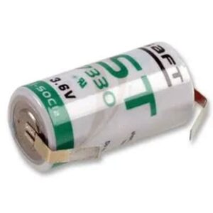 סוללת ליתיום תעשייתית תוצרת סאפט SAFT BR-2/3A LST17330CNR 3V