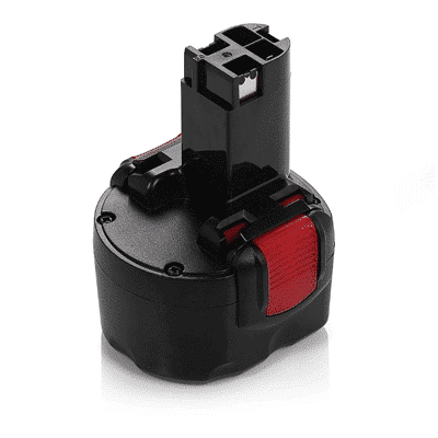 סוללת ליתיום נטענת 9.6v 3500mAh NI-MH בוש BH984 PSR GSR 9.6 BAT048 BPT1041 BAT100 BAT119 2 607 335 260