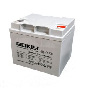מצבר ג'ל פריקה עמוקה 40Ah 12V מתאים למערכות גיבוי, קלנועיות ,מלגזונים וליישומי תעשיה שונים