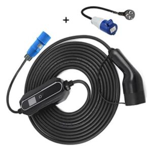 מטען לרכב חשמלי קיט סיקון חד פאזי EV Charger 6A/8A/10A/13A/16A CEE