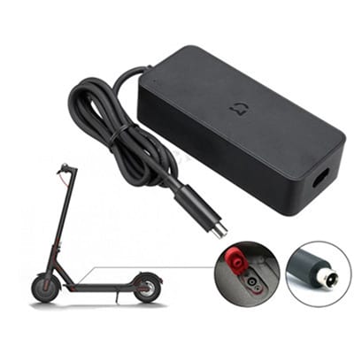 מטען מקורי לקורקינט שיאומי דגמים Xiaomi Mi Electric Scooter 1S S2 S3 מטען מקורי בעל מתח של 42V בדיוק כפי המגיע עם הקורקינט של שיאומי 3 Xiaomi Mi Scooter M365, M365 Pro, Essential, 1S and Pro 2 מטען מקורי לקורקינט שיאומי דגמים Xiaomi Mi Electric Scooter 1S S2 S3