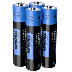 מטען AA + רביעיית סוללות ליתיום נטענות בהספק Lithium 1.5V AA 3500mAh