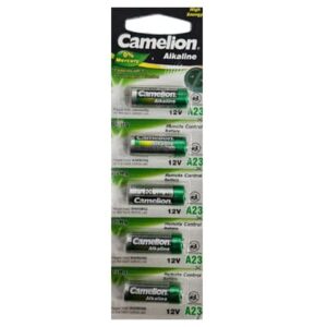 סוללות אלקליין CAMILION 23A מתח 12V חמישיית סוללות במחיר מבצע