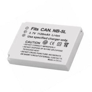 סוללה מקורית למצלמות קנון Canon NB-5L  Battery NB-5L 750mAh