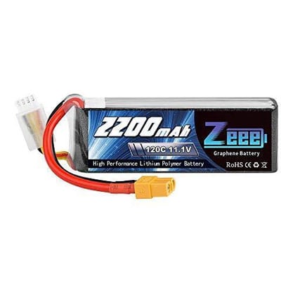סוללת ליפו פולימר ZEEE 3S Lipo Battery 2200mAh 11.4V 120C
