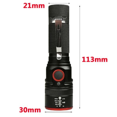 פנס יד לד מקצועי 3000Lumens סגסוגת אלומיניום מנורת T6 עוצמה 3000 לומינס חזק במיוחד פנס לד איכותי דגם Litwod 1511 .נורת לד T6 מצבי תאורה לבחירה טעינה USB מסופק יחד עם סוללה עוצמתית מדגם 18650. פנס יד לד מקצועי 3000Lumens סגסוגת אלומיניום מנורת T6 עוצמה 3000 לומינס חזק במיוחד