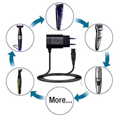 מטען ספק כוח למכונת גילוח ותספורת של פיליפס PHILIPS Norelco רכשו ספק כוח איכותי מיוצב לטעינת מכונת גילוח של פיליפס כך תמנעו מההשבתה מיותרת של המכונה מטען בעל קונקטור מיוחד המותאם במיוחד למכונות גילוח של פיליפס ופנסוניק דגמים:PHILIPS Norelco HQ8505 HQ8500 HQ560 HQ586 HQ568 HQ7740 HQ7141 HQ7142 ולמרבית הדגמים של פיליפס מטען ספק כוח למכונת גילוח ותספורת של פיליפס PHILIPS Norelco