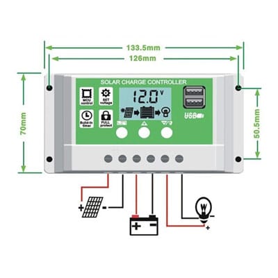 LiFePO4-Solar-Controller LiFePO4-Solar-Controller